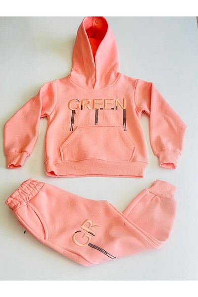 Gala Girl's Hooded Pocket Tracksuit Set