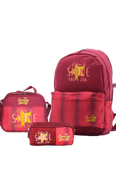 Cambridge Polo Club Star Unisex Children's Primary School Bag - Double Main Compartments