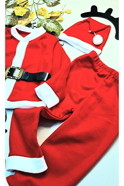 Des Biens Costume for Children Christmas Father - 4 Pieces