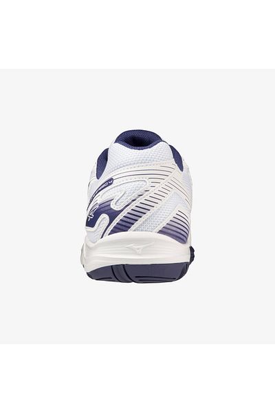 MIZUNO حذاء Cyclone Speed 4 للرجال باللون الأبيض للكرة الطائرة