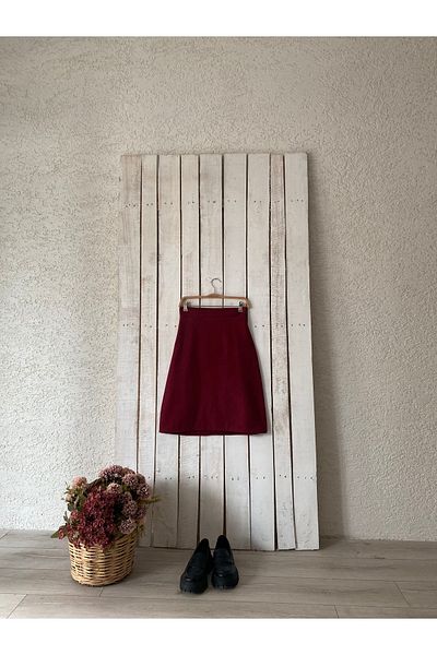 KÜÇÜĞÜM BUTİK Κοντή φούστα Claret Red Stash