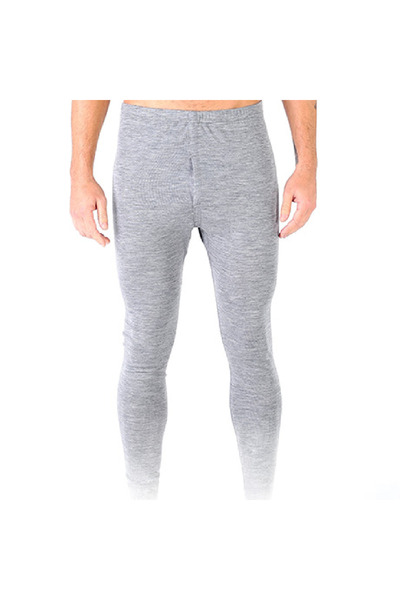 Hedef Woolona Atlas Long Bottom Yün Erkek Spor Tayt - GRY