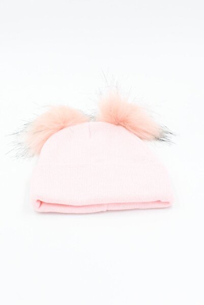 Chantaky 059 1001 Дівчача шапка з помпонами та пудрою
