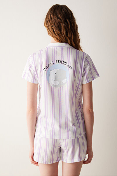 Penti Base Friend Shirt Pants Pajama Set