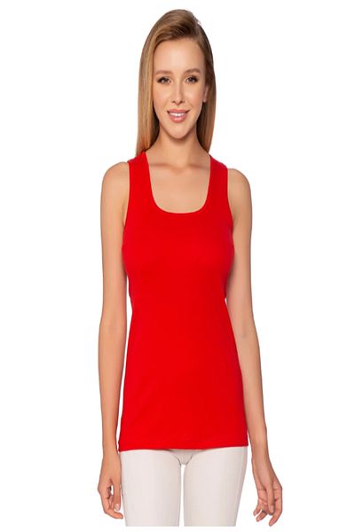 SİERNA Women's 6-Pack Lycra Sports Tank Rambo Athlete Srn-000508