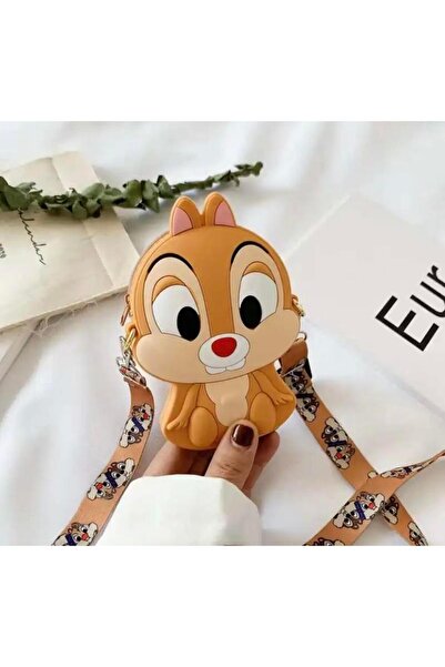 Piraye Gift Sincap Tasarımlı Silikon Çanta 14 Cm