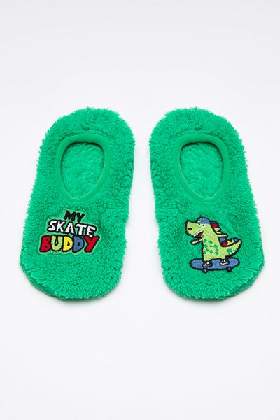 Penti Κάλτσες Green Boy's Booties με σχέδιο δεινοσαύρων