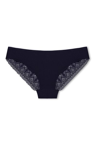 HNX Γυναικεία εσώρουχα Interlock Laser Cut Lace Slip πίσω