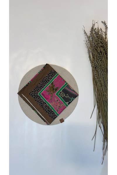 Onur Φουλάρι - Ethnic Patterned Crashed Digital Printing Αντιολισθητικό Μόδα Κασκόλ Ανθεκτικό στις τσέπες Εποχιακό ύφασμα