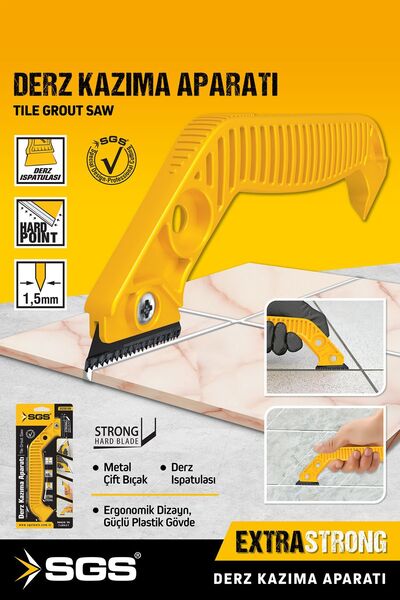 Genel Markalar SGS6186 Fayans Derz Silikon Kazıyıcı Sıyırıcı Ve Uygulayıcı Ap...