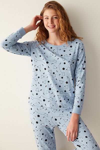 Penti Set de pijamale Fam Zodiac Pants Blue