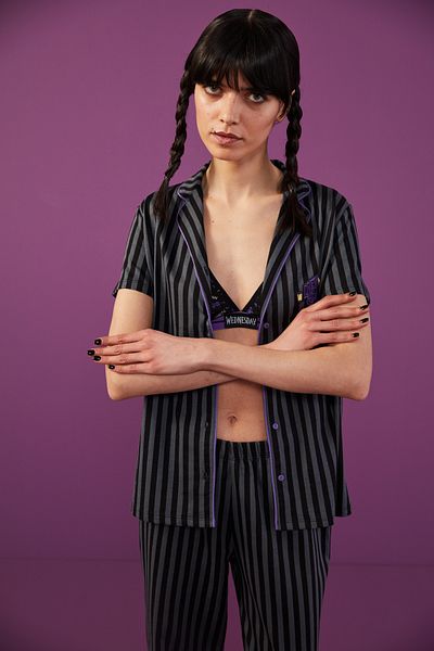 Penti Shirt Trousers Pajama Set-wednesday Collection