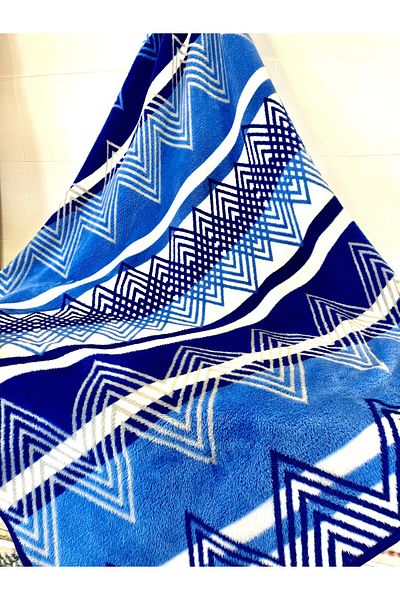 Seslim Acrylic Woven Double Plush Heating Butler Blanket