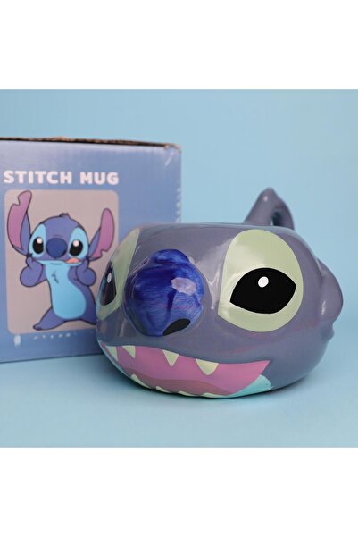 Piraye Gift Stitch 3D Tasarım Kupa Bardak
