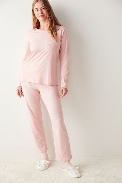 Penti Pink Make A Wish Pants Pajama Set