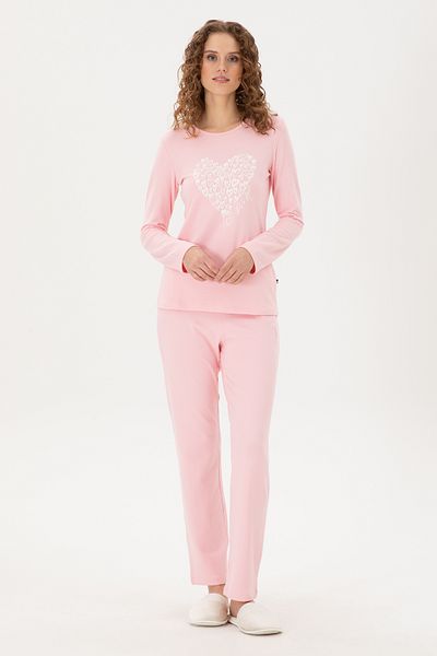 U.S. Polo Assn. Women's Pink Pajama Set 50303414 -Vr041