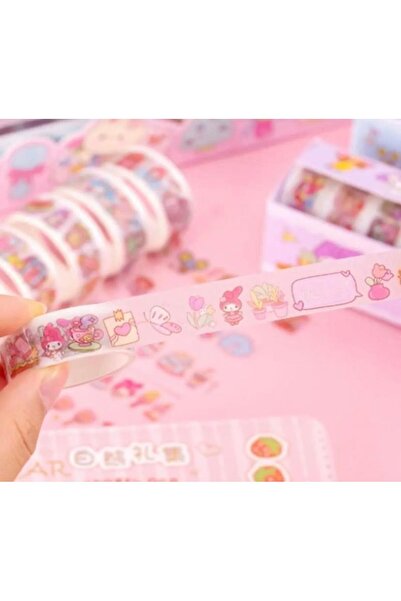 Genel Markalar Kawai Sanrio Karakterler Simli Bant Seti 10 Lu