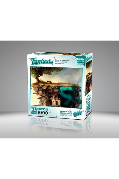 Ks Games Pianist on the Rooftop 1000 Piece Puzzle