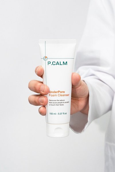 P Calm P.Calm Azulene and Tea Tree - Pore, Anti-Blackhead, Soothing Underpore Skin Cleanser