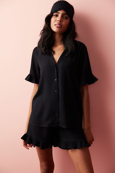 Penti Set pijamale Luna neagră