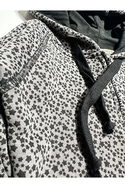 BOBBY JR KİDSWEAR Hooded Pocket Zippered 3/9 Years Old Cardigan