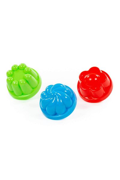 Polesie 3Pcs Decorative Sand Molds