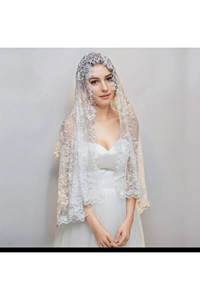 bikinistan Vintage-Inspired Mantilla Shawl Cover