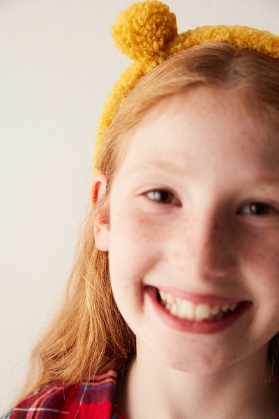 Penti Girl's Puffy Colorful Crown