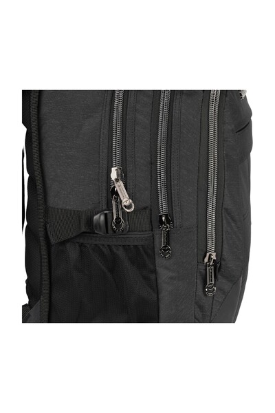 Relaxion 2227 Μαύρο καθημερινό αθλητικό σχολικό σακίδιο