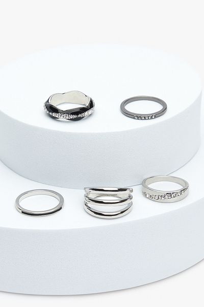 Penti Iva Silver Ring Set