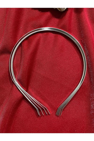 Hepimizin 10 bucăți coroană metalică de culoare argintie