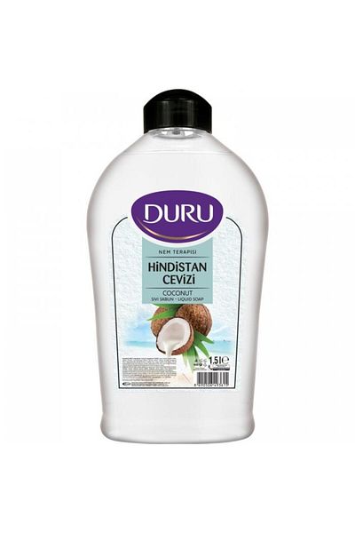 Duru Organic Ingredient Liquid Soap Coconut 1.5 Lt