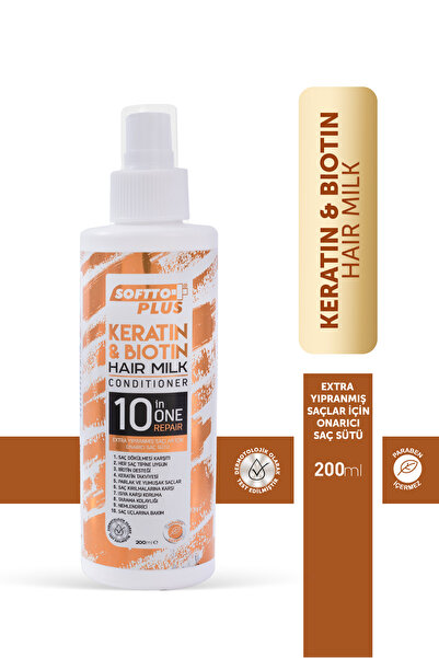 Softto Plus Keratin & Biotin Saç Sütü 200 ml