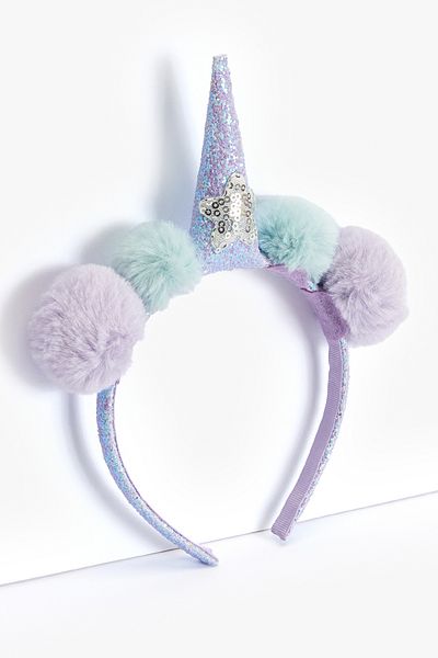 Penti Girl's Silvery Lilac Crown