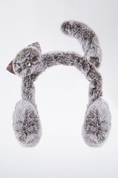 Penti Gray Girl's Cat Headset