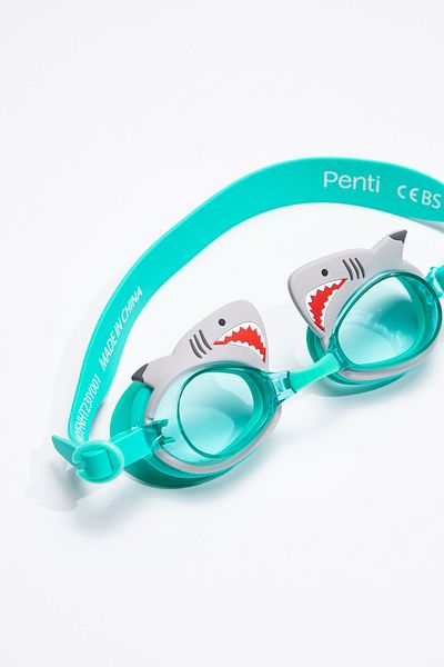 Penti Boy's Shark Patterned Swim Goggles