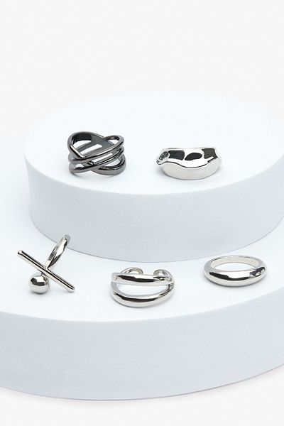 Penti Karla Silver Ring Set