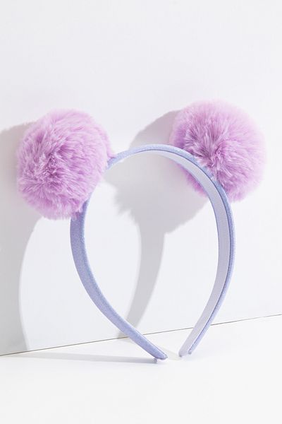 Penti Purple Girl's Pompom Detailed Crown