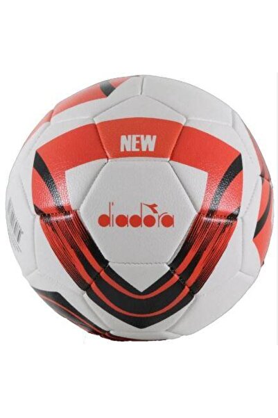 Diadora New Futbol Topu Beyaz-siyah-kırmızı 4 No