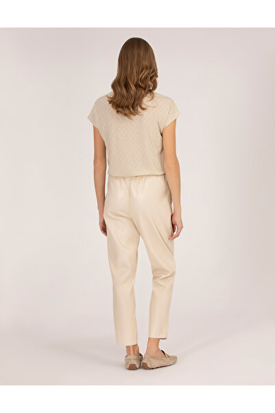 Pierre Cardin Krem Carrot Fit Pantolon 50263163-VR071