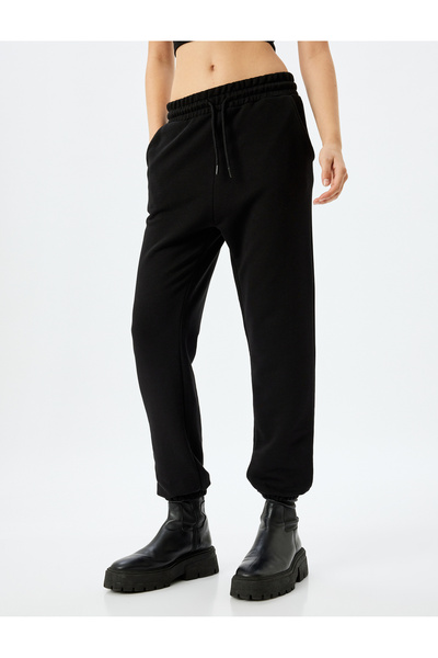 Koton Φούτερ Jogger με δεμένες τσέπες στη μέση