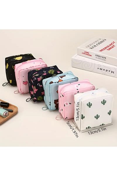 DSD Mini geantă de depozitare versatilă Portofel organizator portabil multifuncțional pentru produse cosmetice