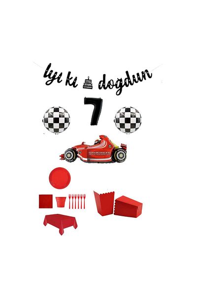 Mini Parti MINI PARTY STORE ΣΕΤ ΓΕΝΕΘΛΙΩΝ ΑΥΤΟΚΙΝΗΤΟ ΑΓΩΝΑ