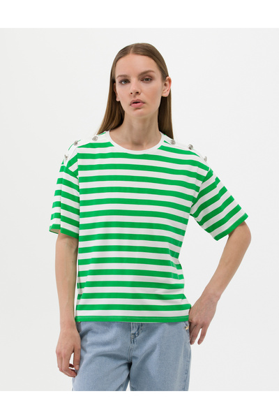 Pierre Cardin Tricou cu dungi Emerald Comfort Fit 50263372-VR055