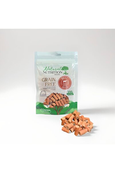 Biftek Eti Minik Taneler Köpek Ödülü Grain Free (Tahılsız) Yüksek Proteinli Fırında Kavrulmuş