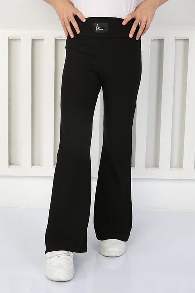 tunays shopping Spanish Leg Crest Detailed Trousers