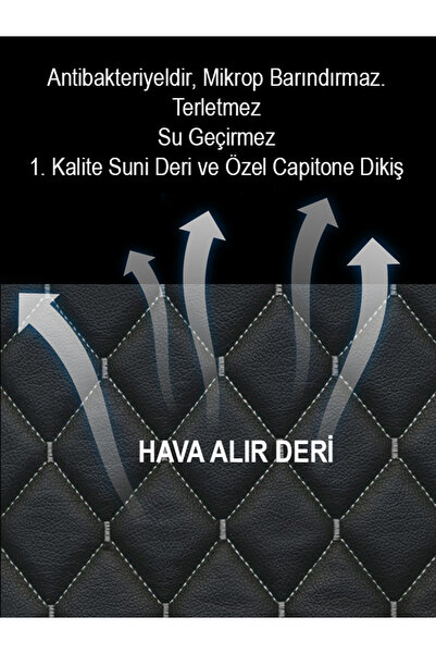 AK-SA-STR Pernă pentru scaun Jaguar S-Type 2 piese Piele anti-transpirație Negru Alb