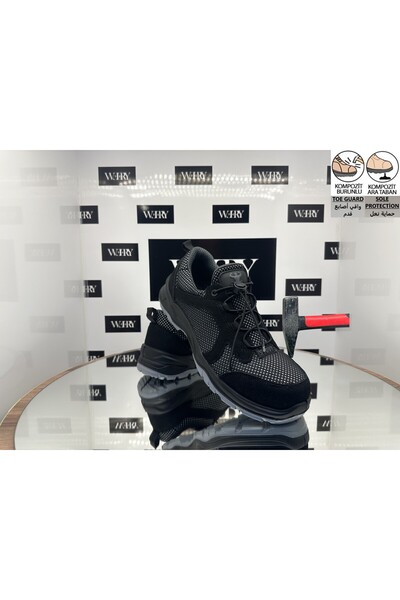 ENZO Yazlık İş Ayakkabısı Tam Ortopedik Kompozit Burun / Taban Korumalı CE S1...