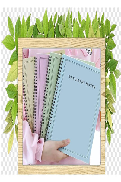 Benim Hocam Yayınları A5 Spiralli 4'lü Çizgisiz Okul Defter Seti 13,5 X 20,5 Cm 56 Yaprak Karton Kapak Notebook