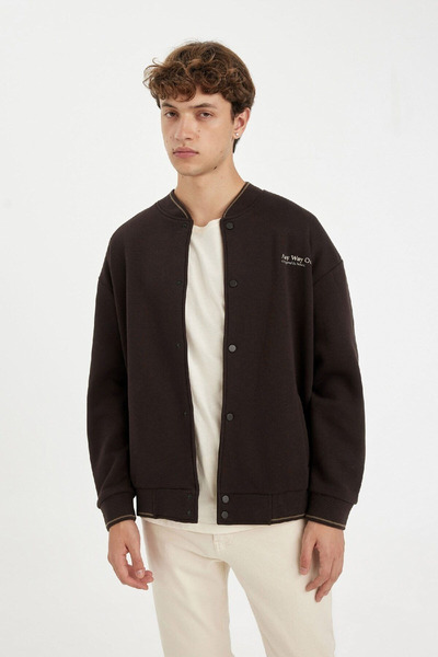 DeFacto Erkek Cardigan / Bolero C7059ax Brown